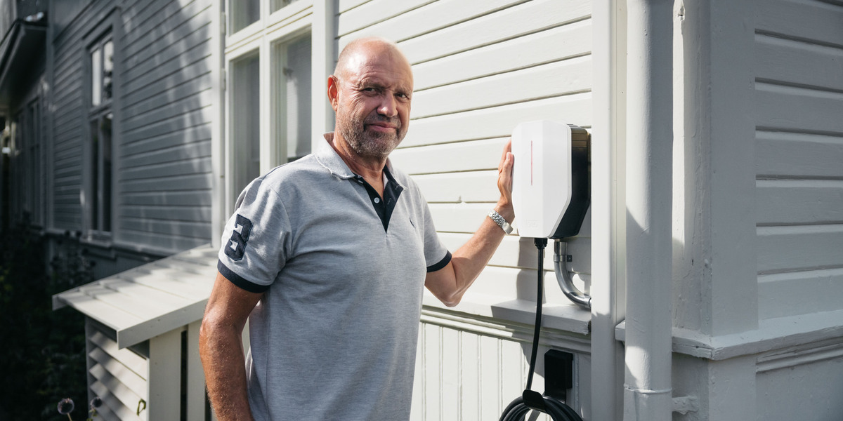 Reliable charging with Småland quality at Andreas Ravelli’s summer house on Öland 