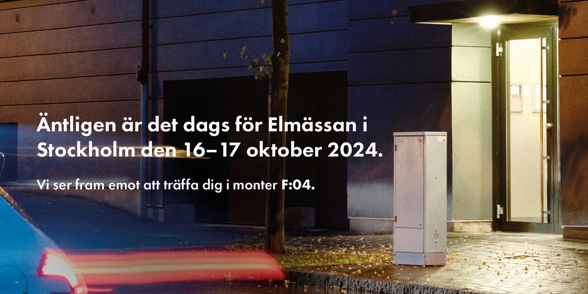 Visit us at Elmässan 2024!